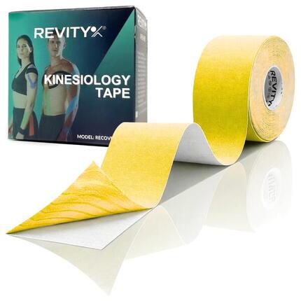 Tape kinésiologique 5 m x 5 cm, dispositif médical Revity Recovery Kinesio Tape