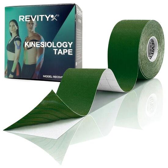 Tape kinésiologique 5 m x 5 cm, dispositif médical Revity Recovery Kinesio Tape