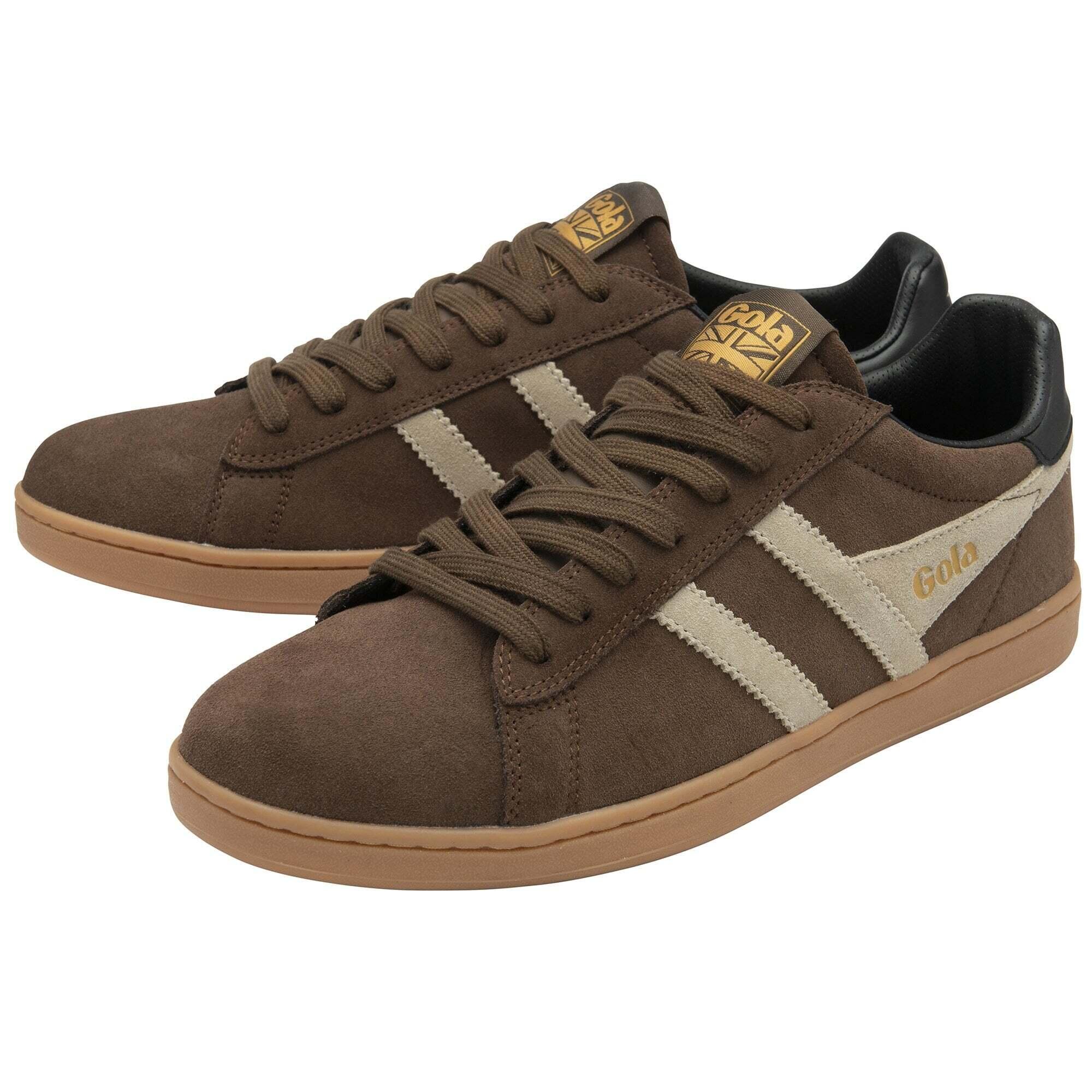 Nubucklederen veterschoenen Gola Equipe II Suede 3/6