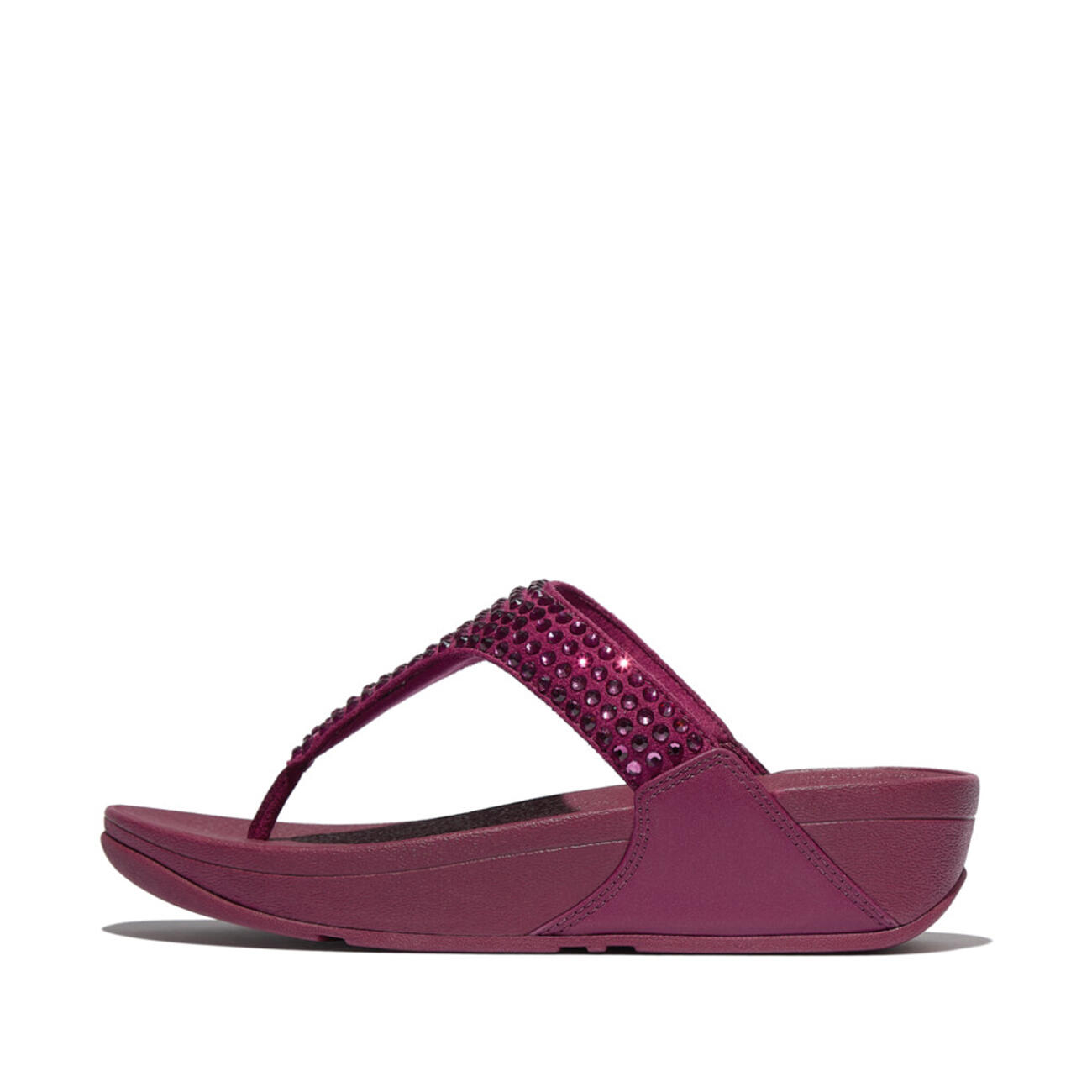 Chanclas de dedo para mujer FitFlop Lulu Maxi-Crystal 2/7