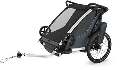 Thule chariot cross 2 double fiets-kinderkar en jogger