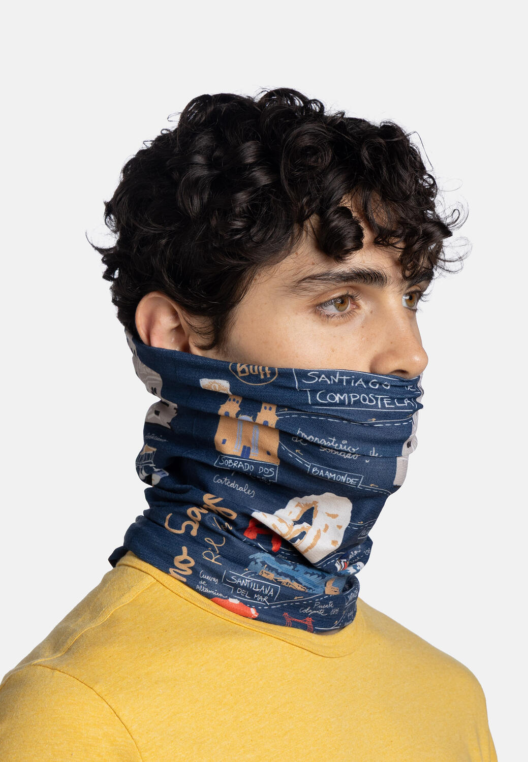 Braga de cuello CoolNet UV® Unisex Buff Azul 6/7