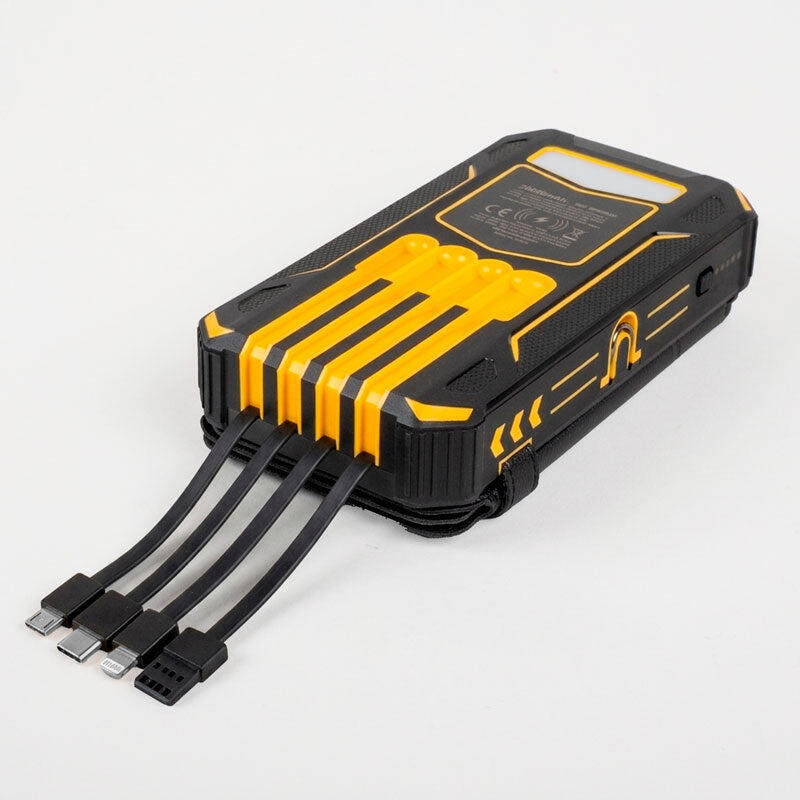 Batería externa solar 20000 mAh con iluminación LED 3/7