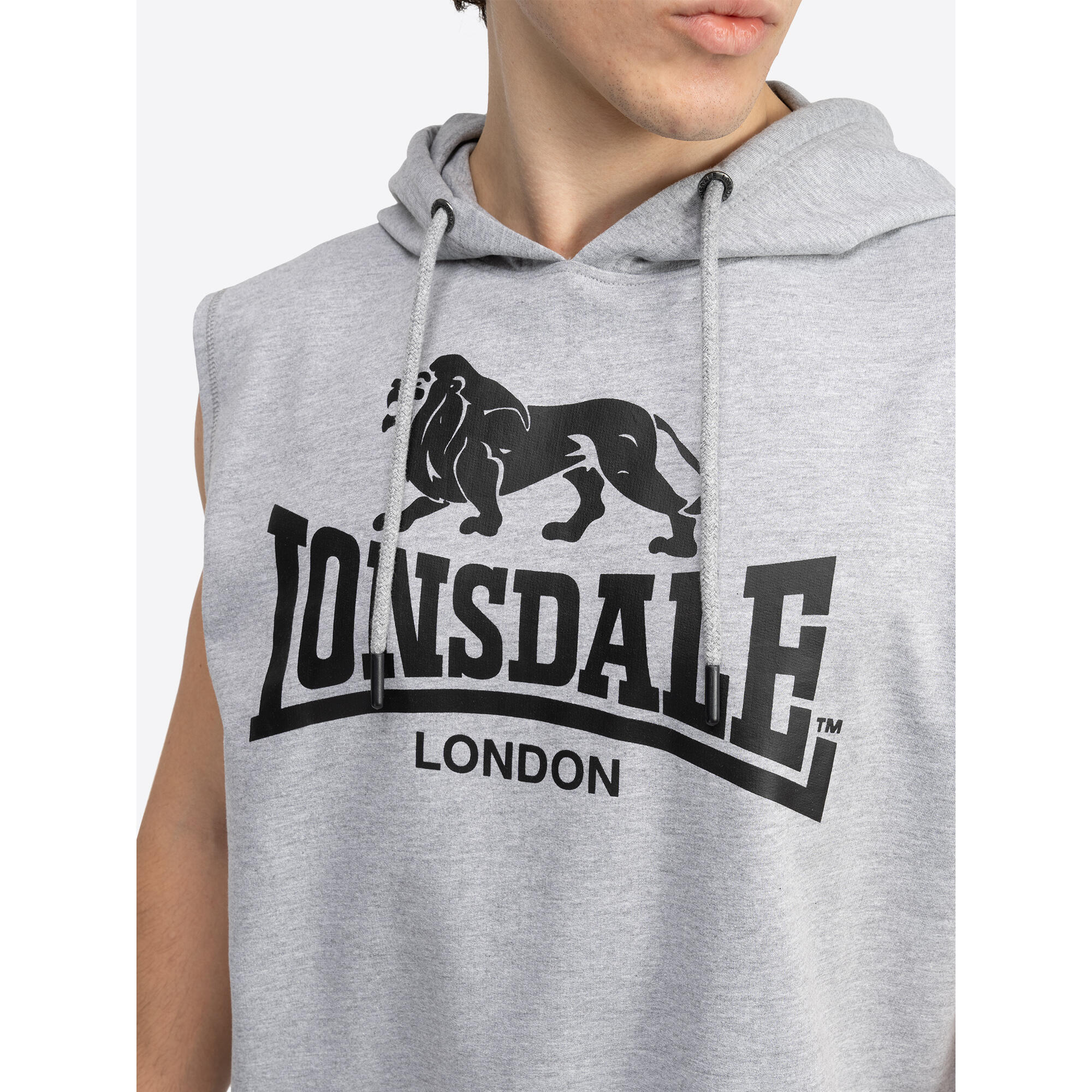 Ärmelloser Hoodie Lonsdale Regular Fit Bignor 3/6