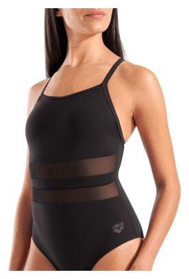Maillot de Bain Arena Mesh Equals Noir Femme 3/7
