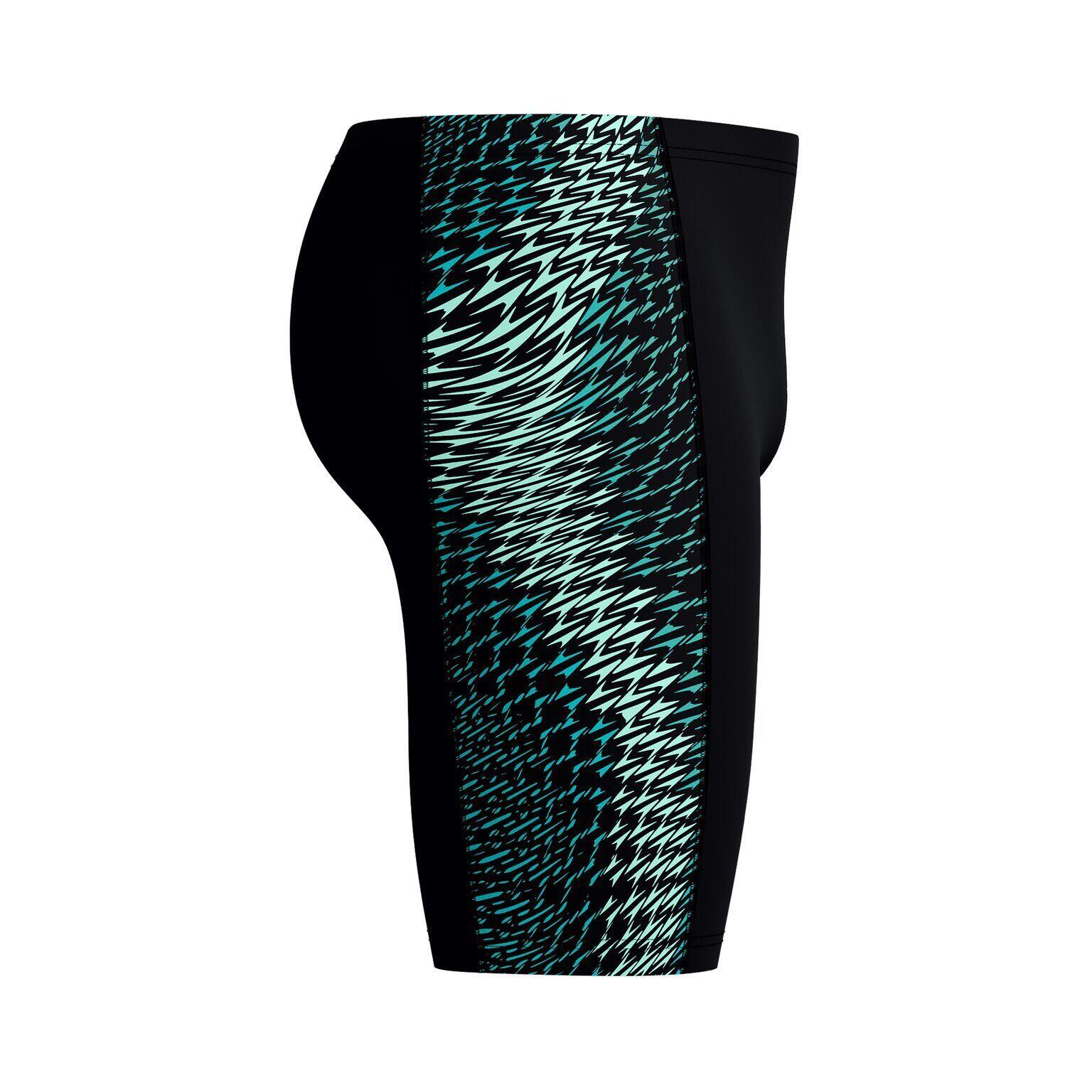 Maglia Speedo Endurance+ MAX Tech Panel Uomo Nero/Turchese 7/7