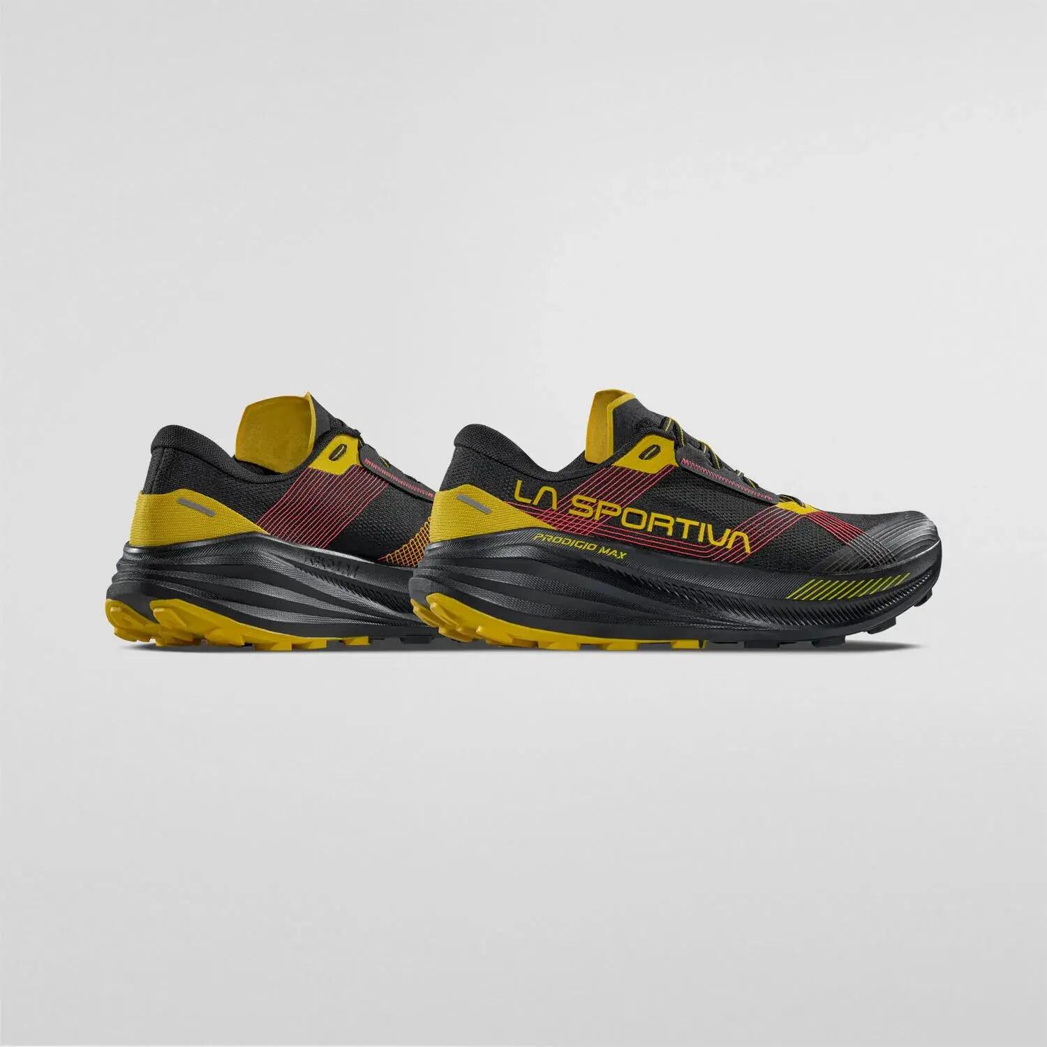 Chaussure Trail Homme - LA SPORTIVA Prodigio Max - Black/Yellow 4/7