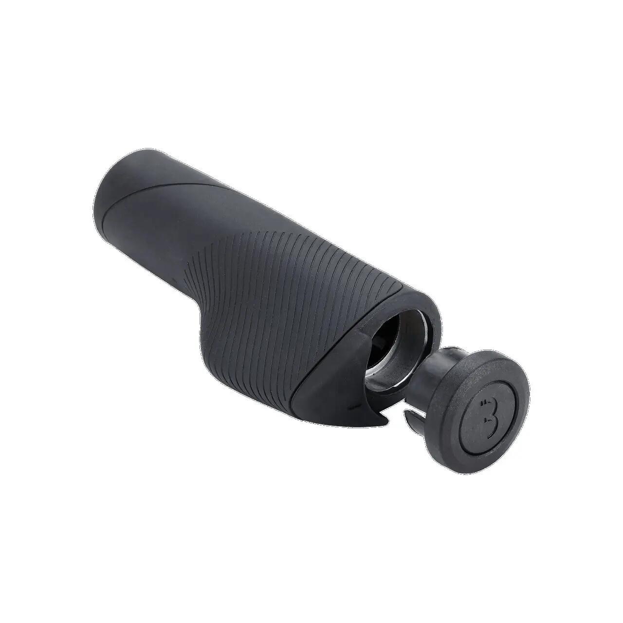 Coppia di manopole ergonomiche BBB KingComfort con bar-end nero 7/7