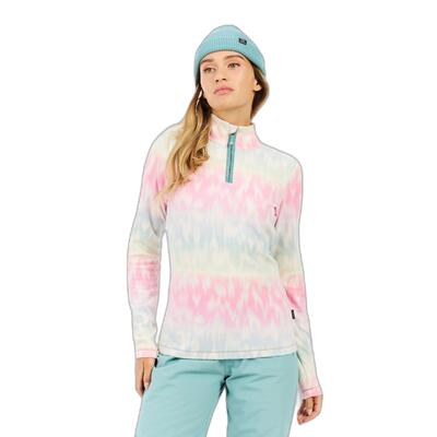 Dames 1/4 zip fleece protest refuzzy