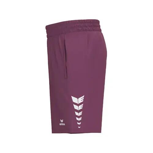 Pantalón corto Erima Celebrate 125 rojo junior. 2/3