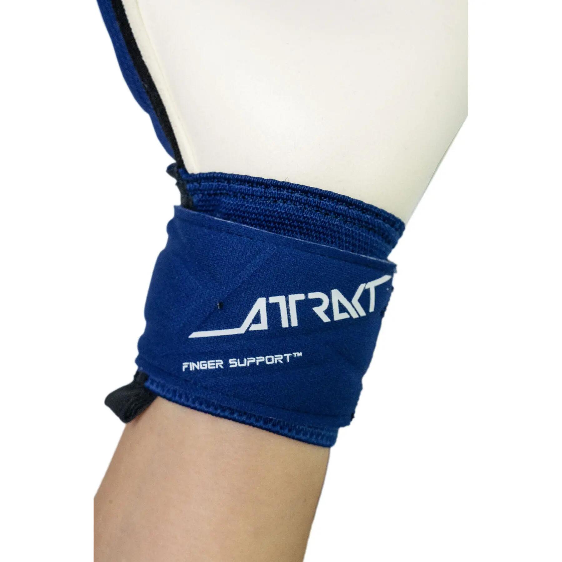 Guantes de portero infantiles Reusch Attrakt Freegel Gold X Finger Suppor 6/7
