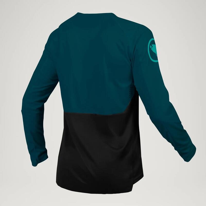Endura Mt500 Burner L/s Jersey ALBASTRU