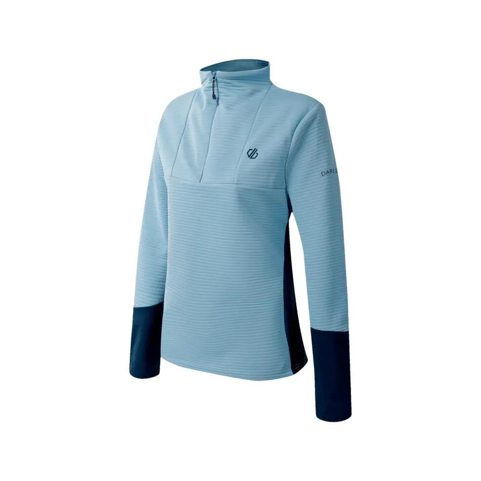 Damen Unterhemd 1/4 Zip Dare 2B Iced Core Stretch 2/4