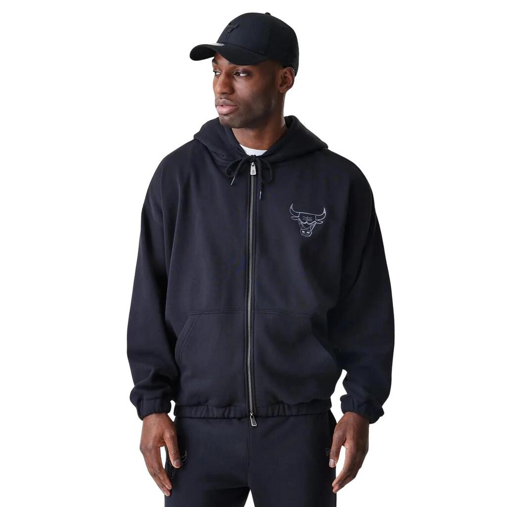 Zip-up hoodie New Era Chicago Bulls NBA Linear