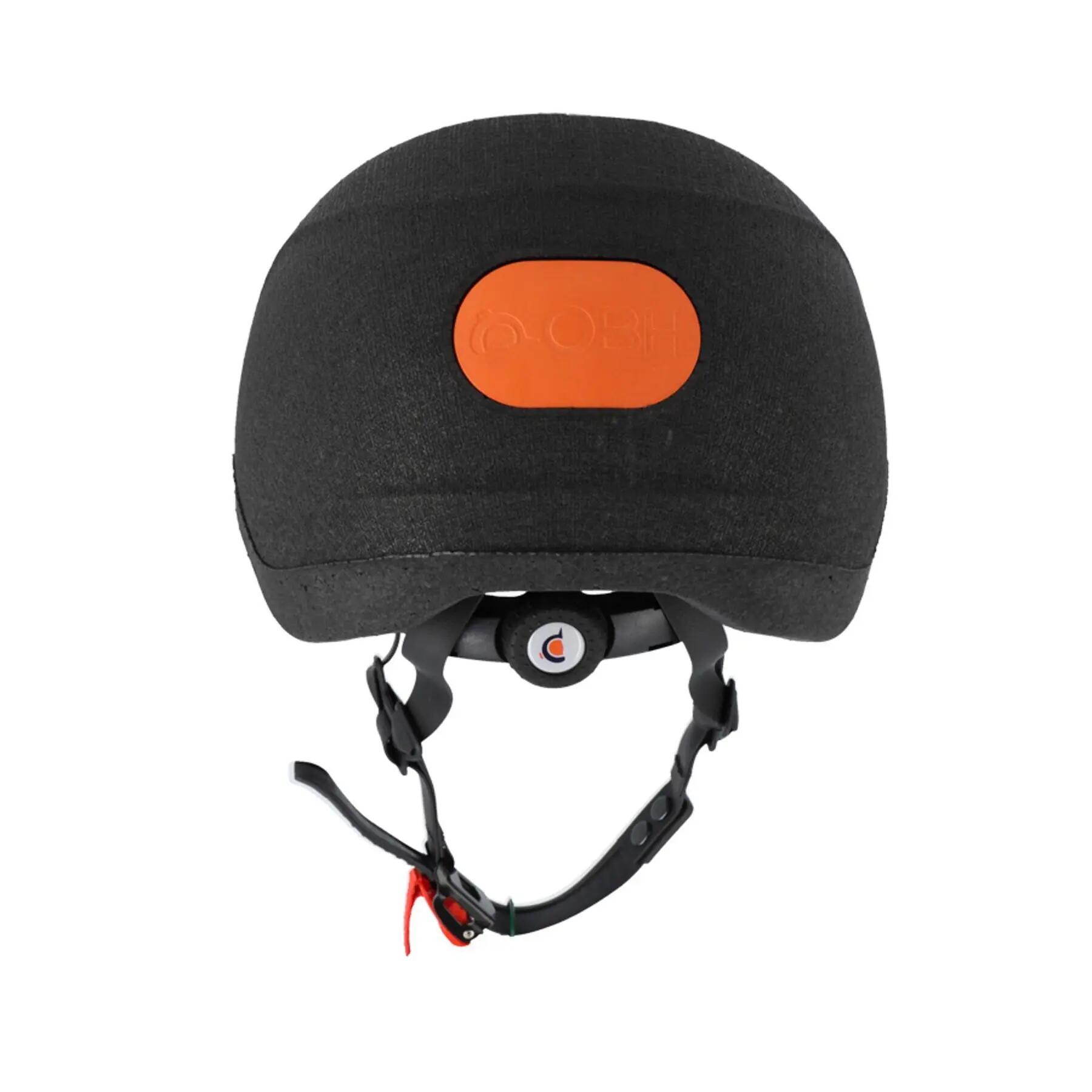 Casco urbano con regolazione occipitale con kit di fissaggio a serratura per mon 3/4