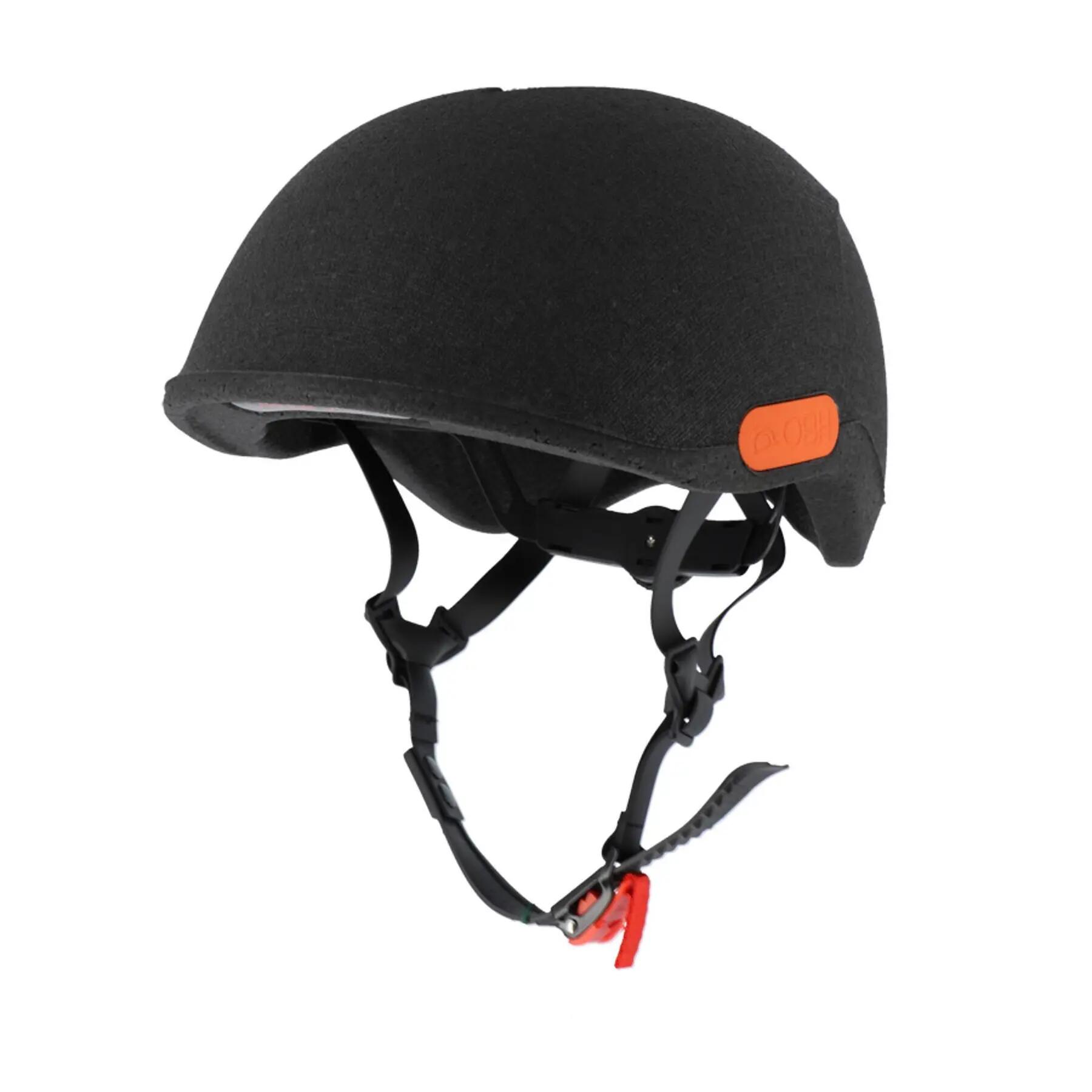 Casco urbano con regolazione occipitale con kit di fissaggio a serratura per mon 2/4