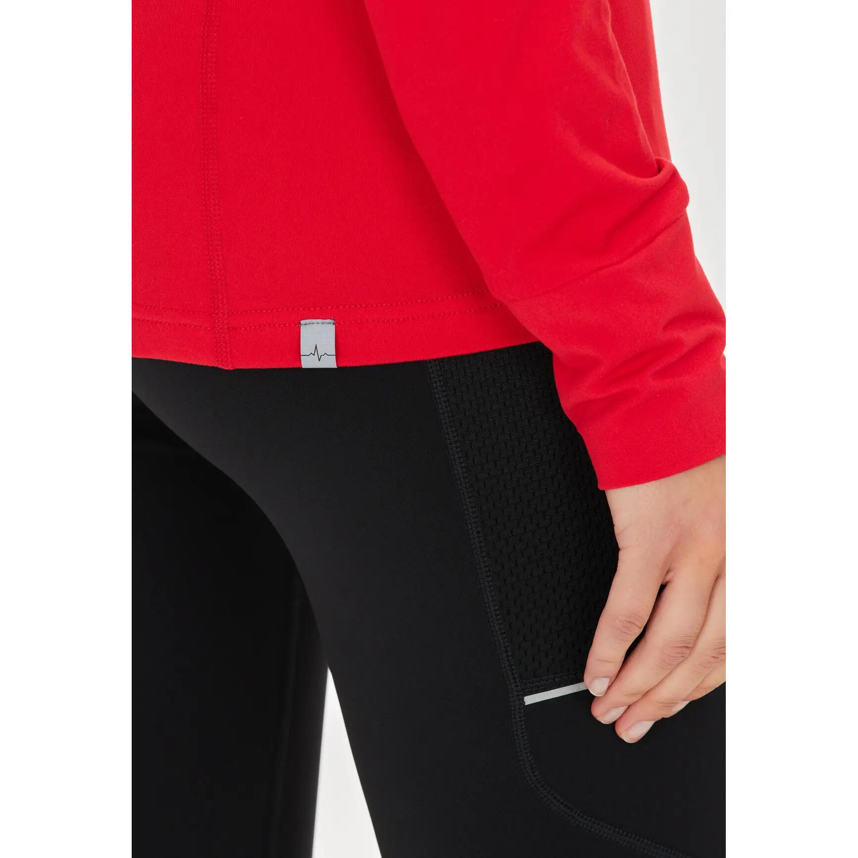 Maillot manches longues 1/4 zip femme Elite Lab Core X1 Elite 7/7