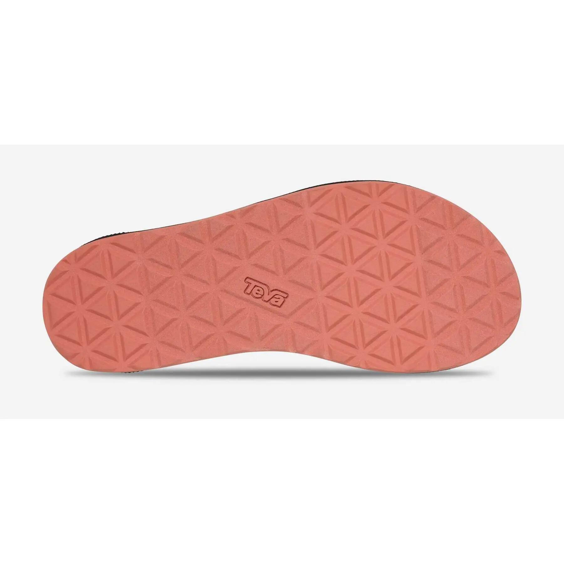 Flache Sandalen Damen Teva  Grün 6/6