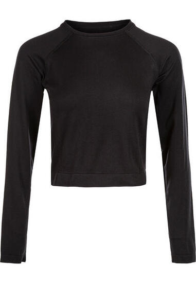 T-shirt crop manches longues femme Athlecia Celita