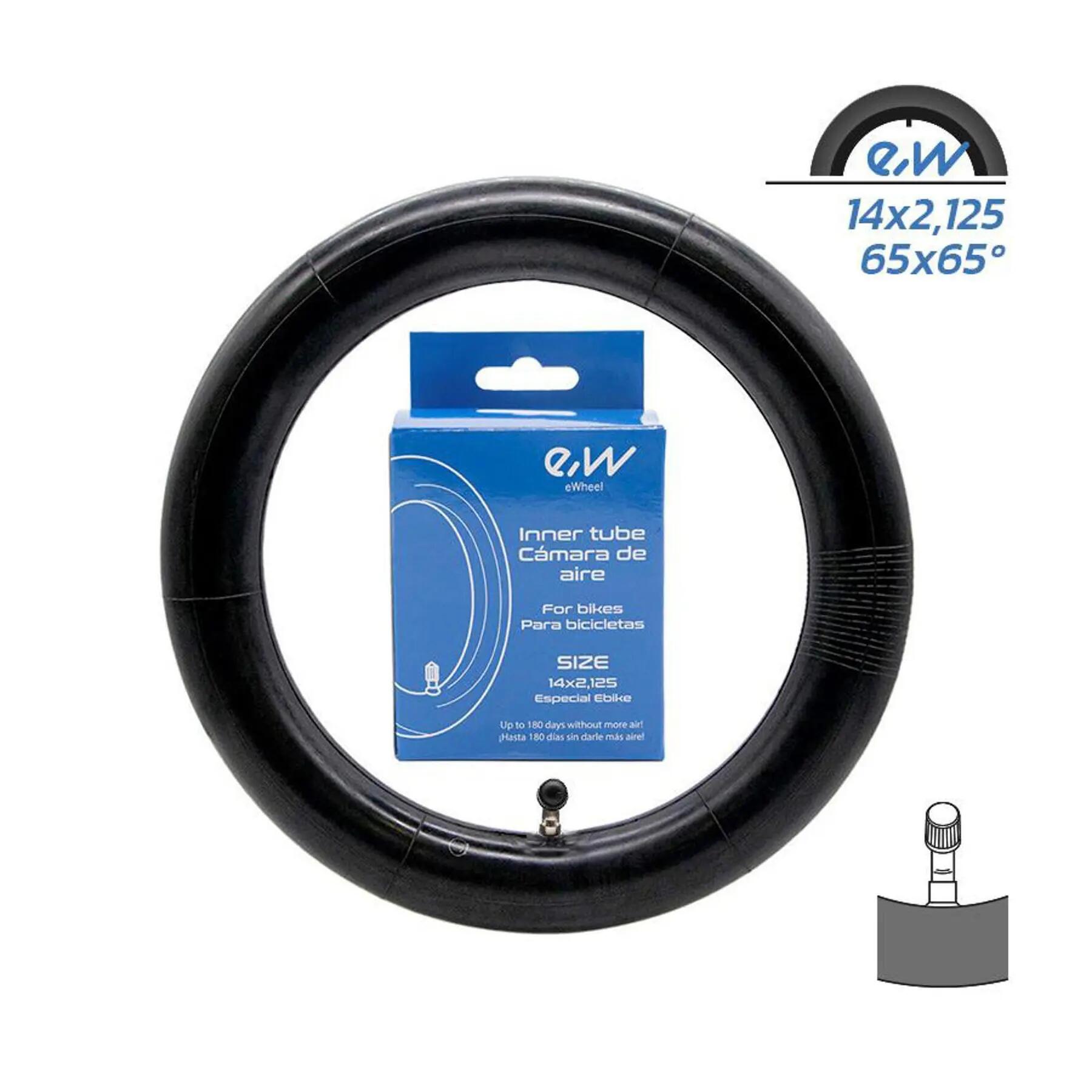 Schrader-Winkelventil Schlauch Ewheel 2/4