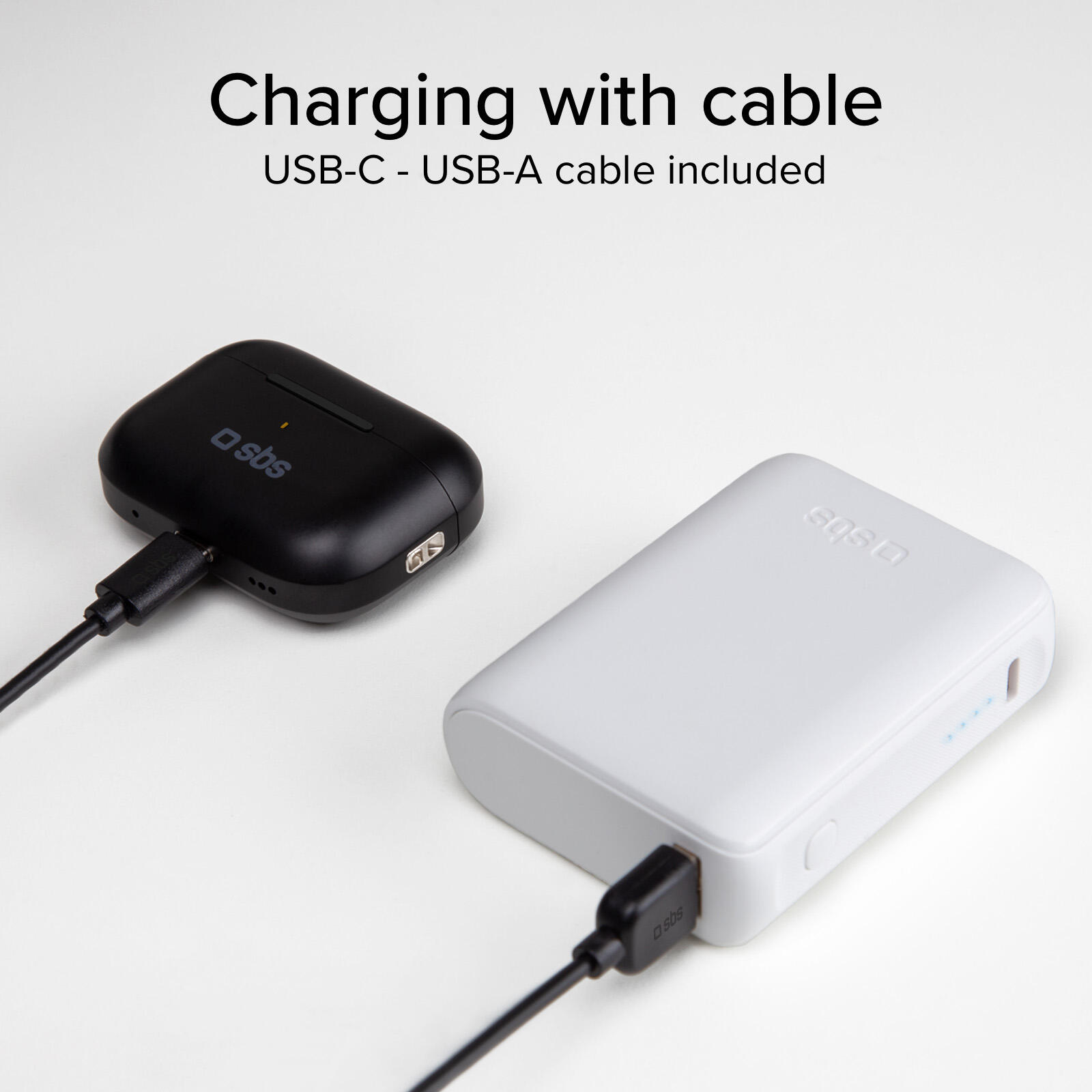 Écouteurs TWS compatibles avec la recharge sans fil 7/7