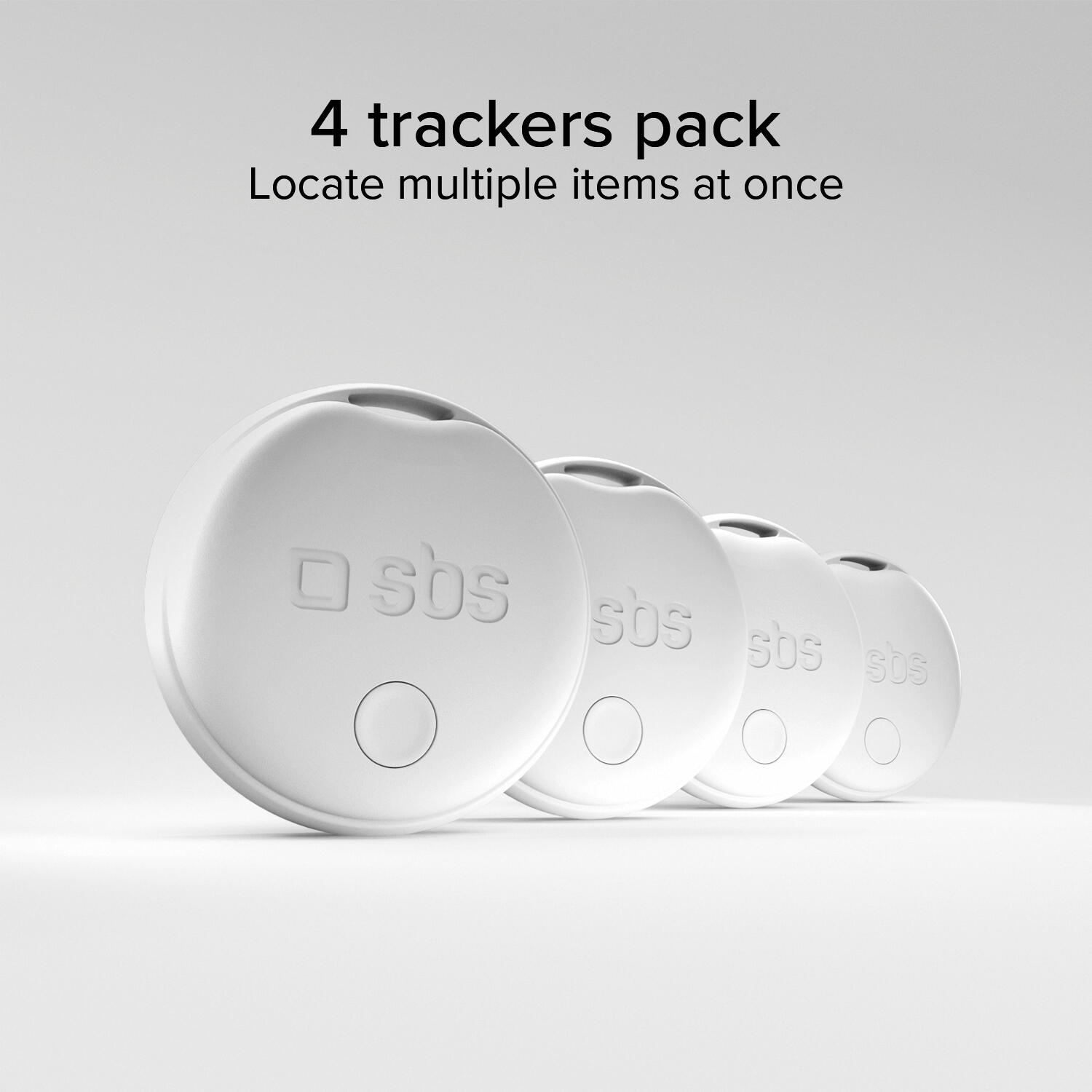 Localisateur d'objets résistant à l'eau, compatible avec Apple Find My 4 pces 3/7