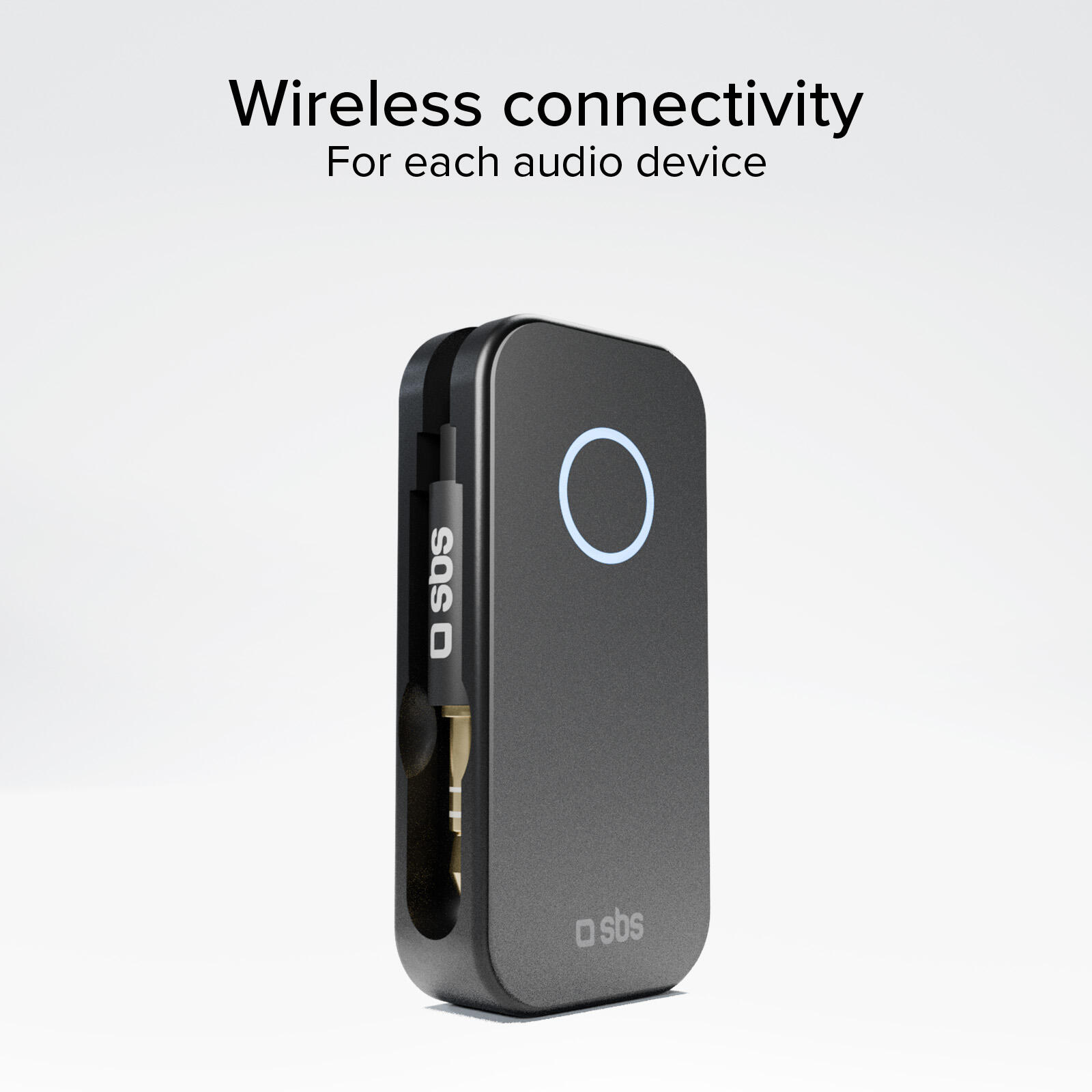 Adaptateur audio sans fil 2-en-1 RX/TX avec prise jack universelle 3,5 mm 2/7