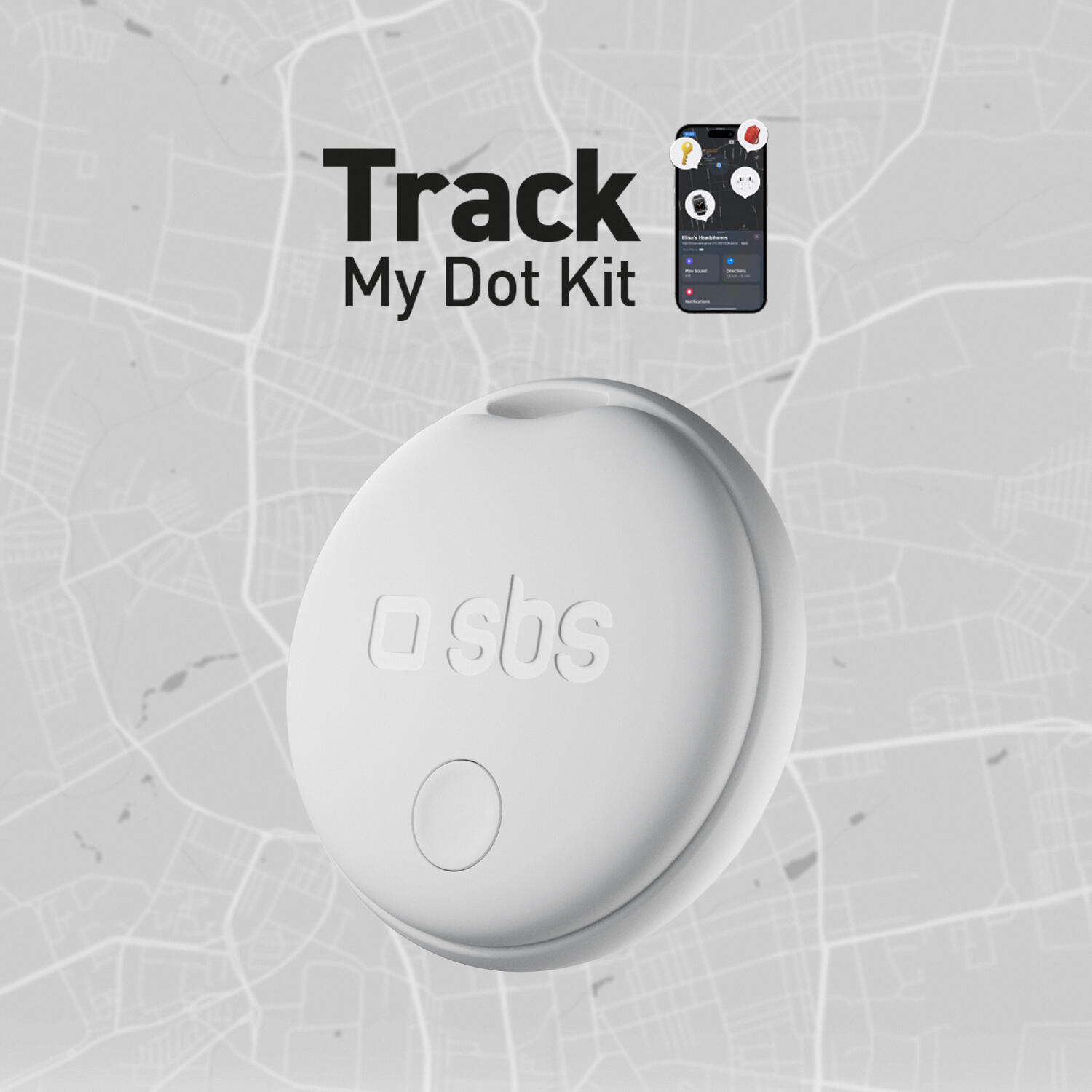 Localisateur d'objets résistant à l'eau, compatible avec Apple Find My 4 pces 2/7
