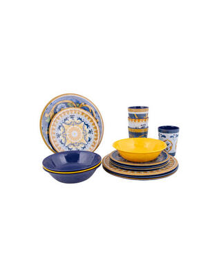 Servies sicilian 16 stuks