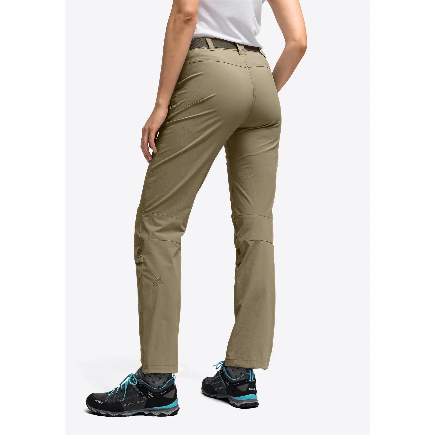 Maier Sports Lulaka Beige Pantalón Regular Mujer 4/5