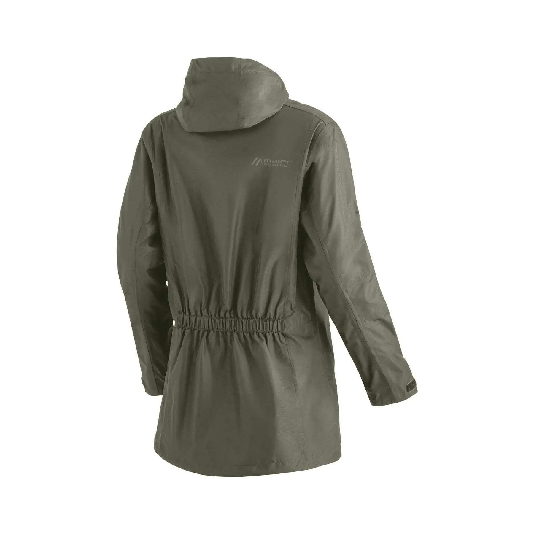 Veste à capuche femme Maier Sports Brocken Long 2/5