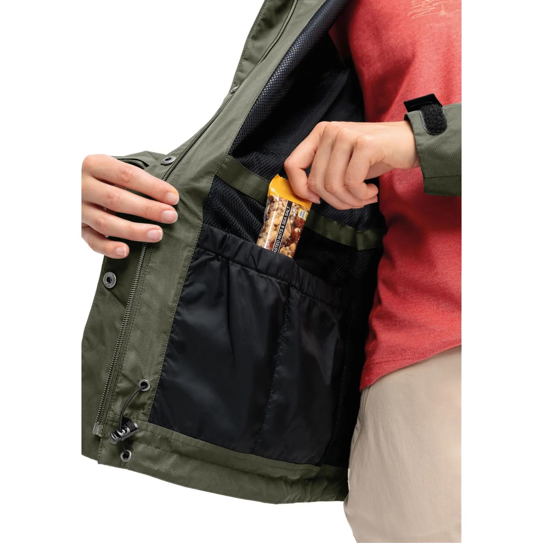 Veste à capuche femme Maier Sports Brocken Long 5/5