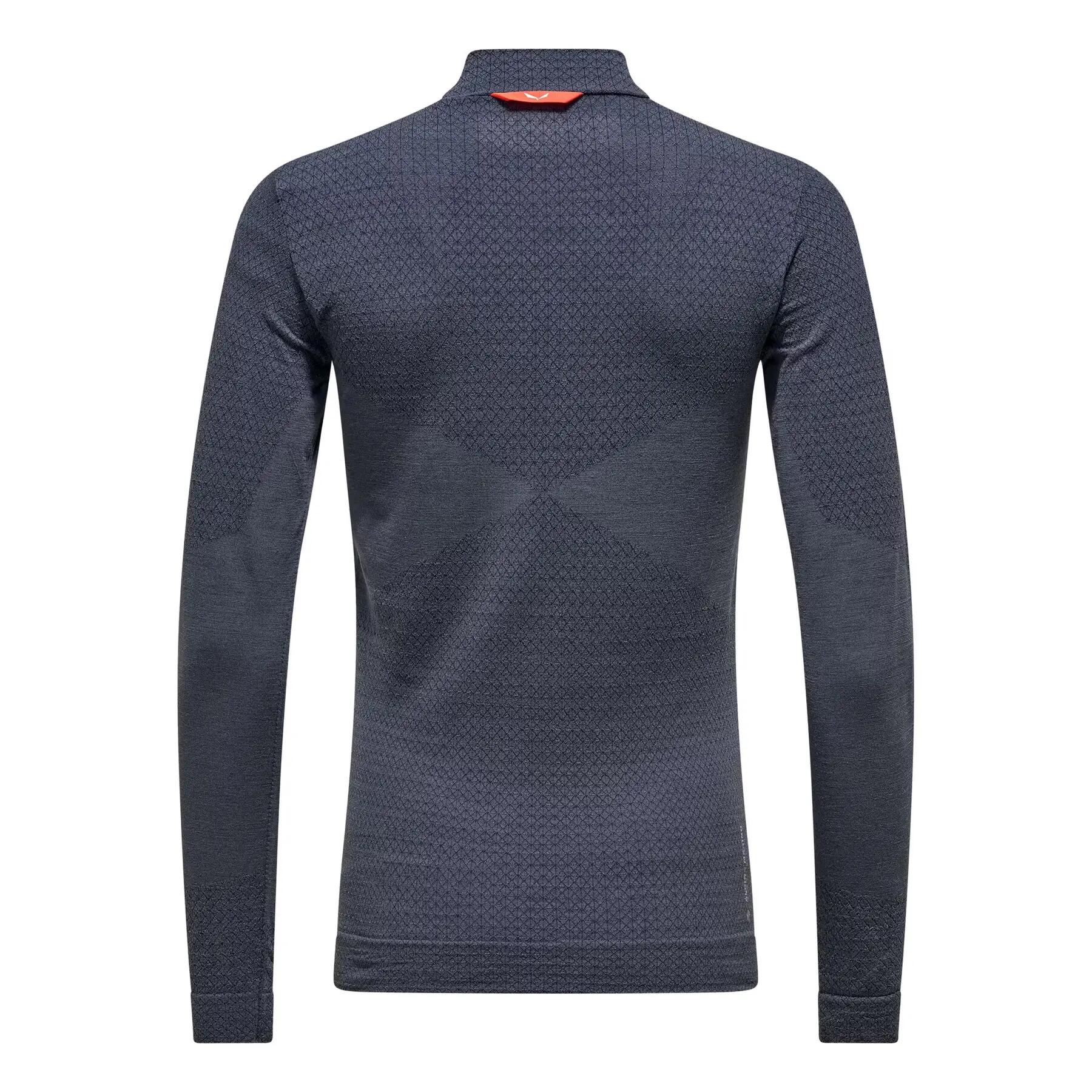 Maglia con zip a metà da donna Salewa Zerbu Med Warm AMR 2/5