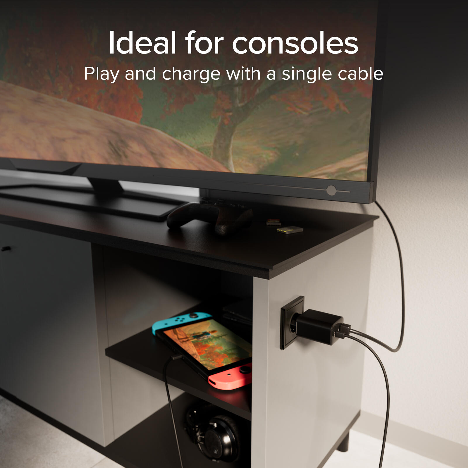 Caricatore caricabatterie 65W con porta HDMI 7/7