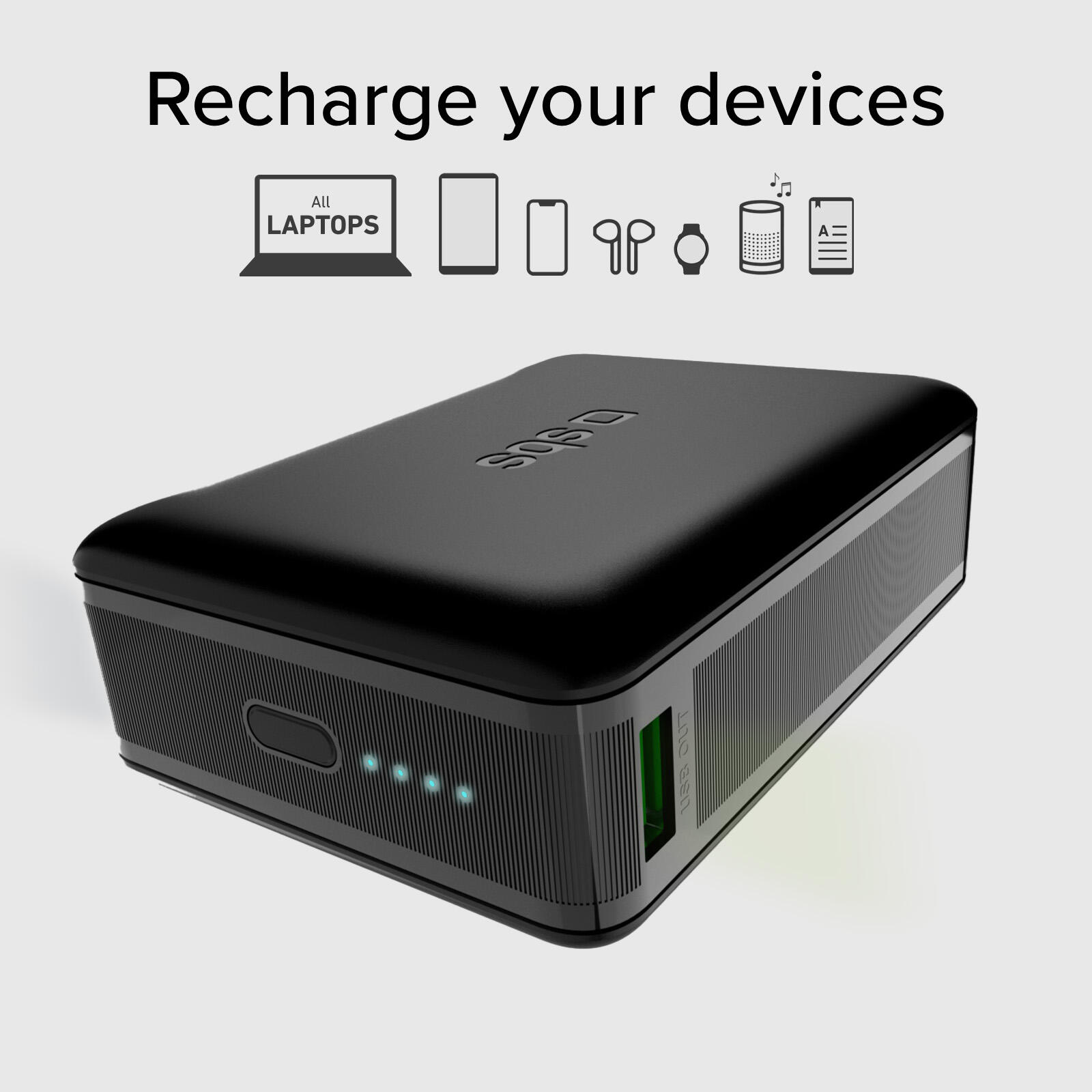 Banque d'alimentation 20 000mAh pour PC 4/7