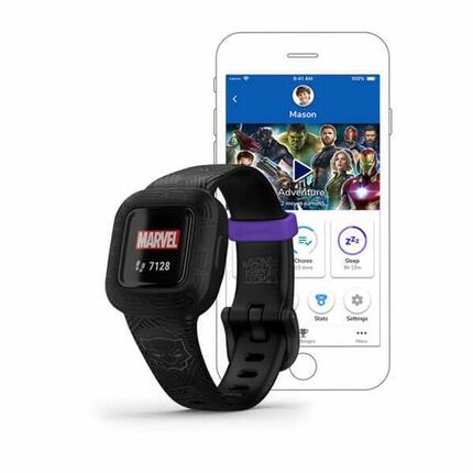 Montre enfant Garmin Vívofit 3 marvel black panther