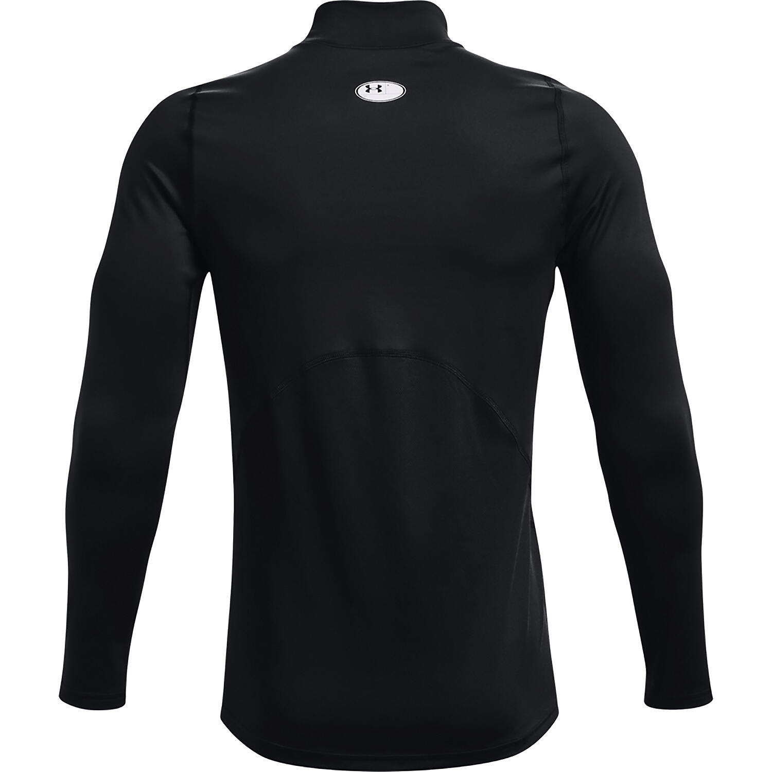COLDGEAR® ENG ANLIEGENDES SHIRT MIT STEHKRAGEN SCHWARZ MANN 2/7