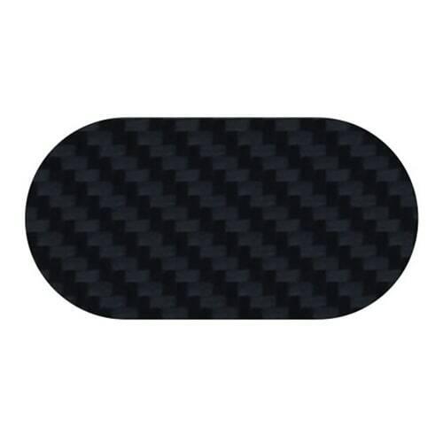 Protectores del marco Lizard Skins Patch Kit-Carbon Leather 2/3
