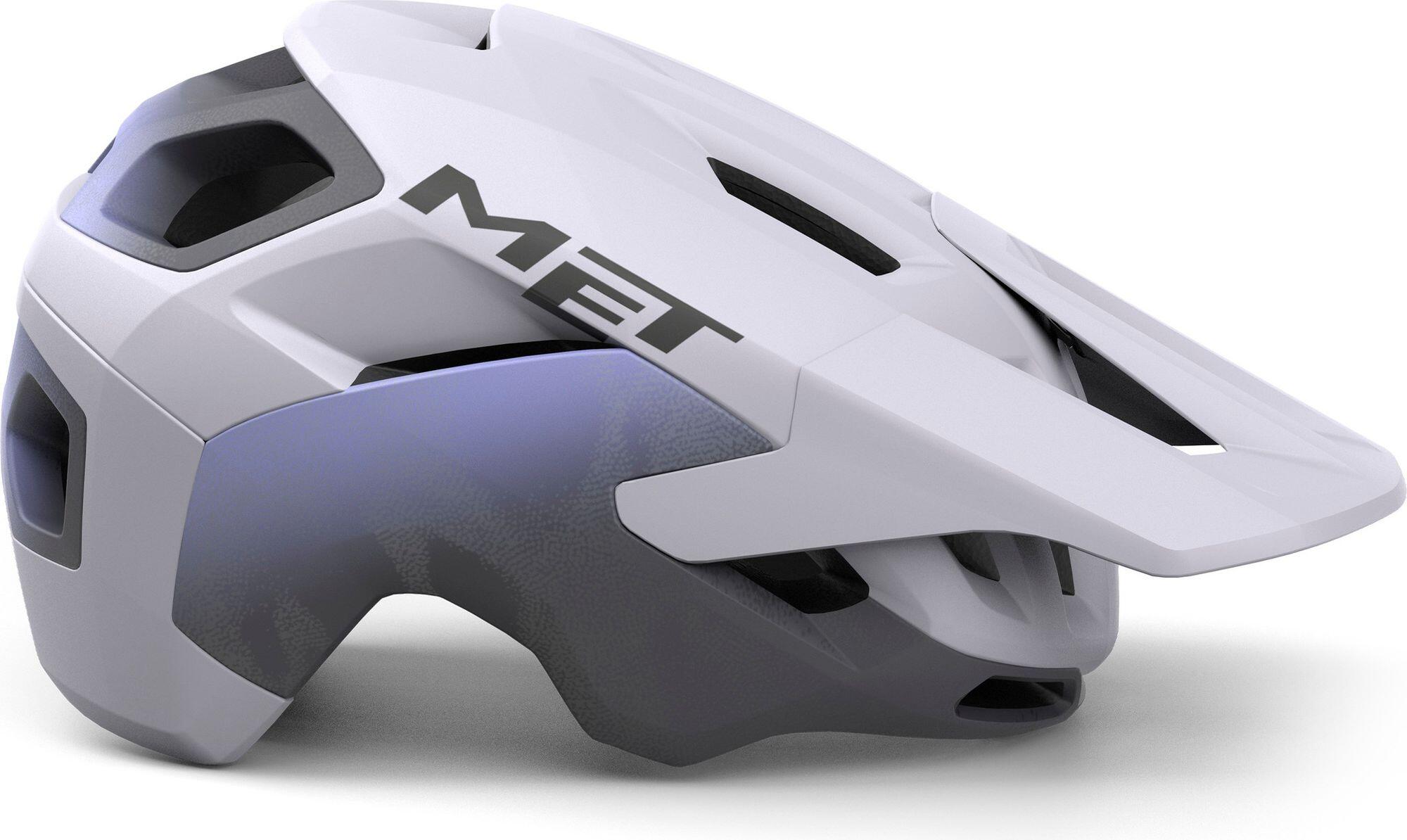 Casque VTT MET Revo Mips Blanc/Lila 2/4