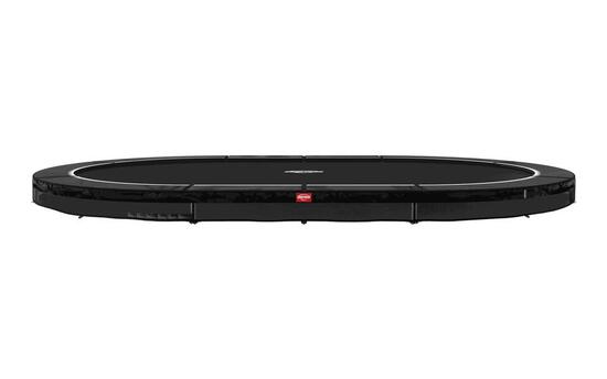Trampoline 520x350, Grand Favorit InGround 520 Noir