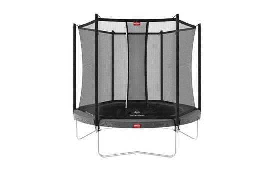 Trampoline Favorit Regular 200 + Filet Séc. Comfort Gris