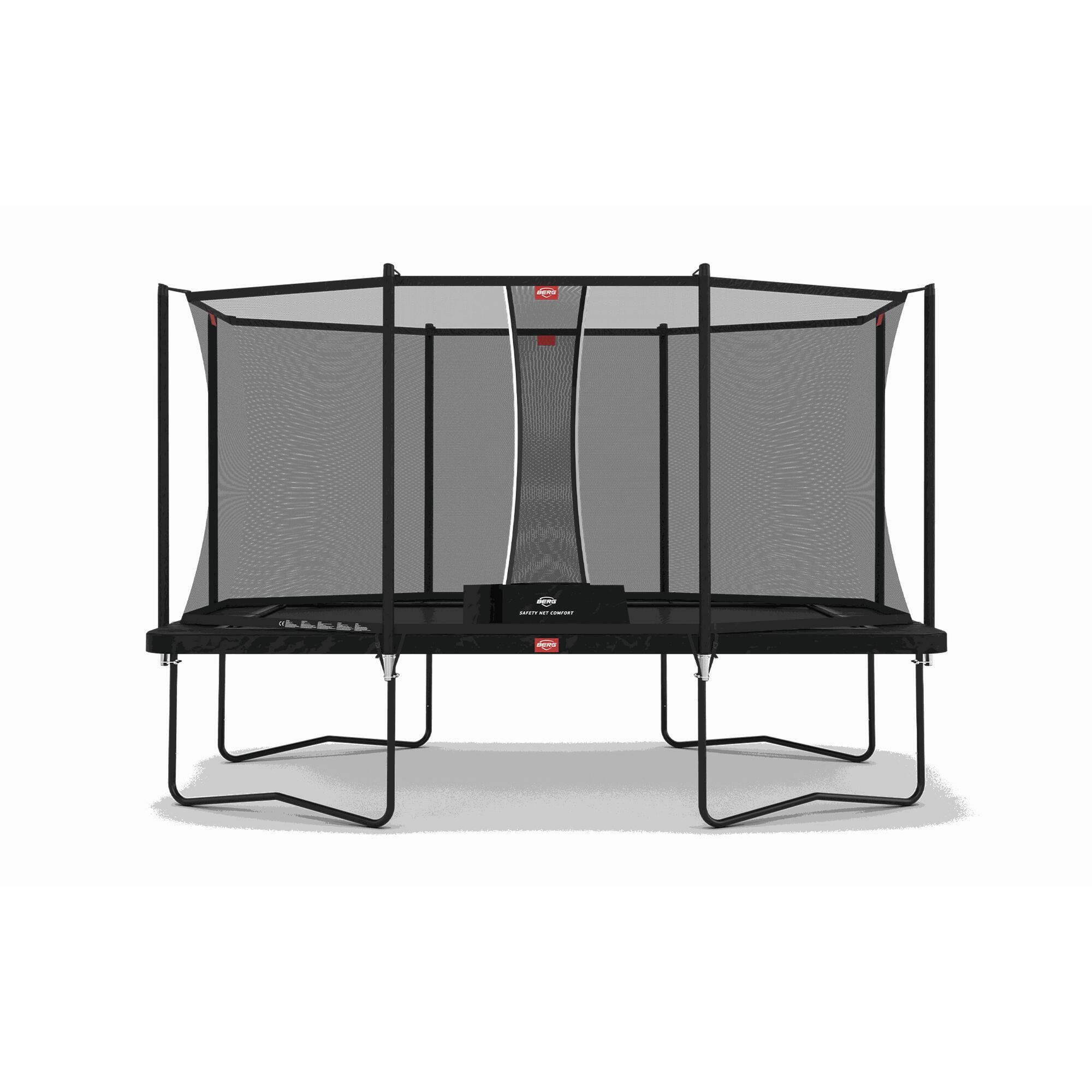 BERG Trampolína Ultim Favorit Regular 410 + Bezp. Síť Comfort Černá