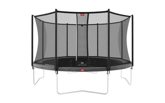 Trampoline Favorit Regular 430 + Filet Séc. Comfort Gris