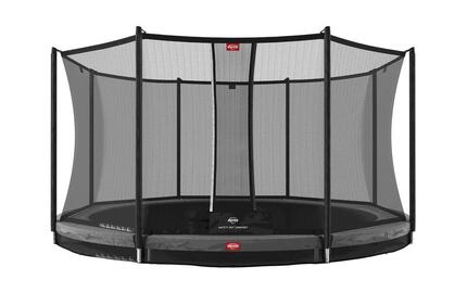 Trampoline Favorit InGround 330 + Filet Séc. Comfort Gris