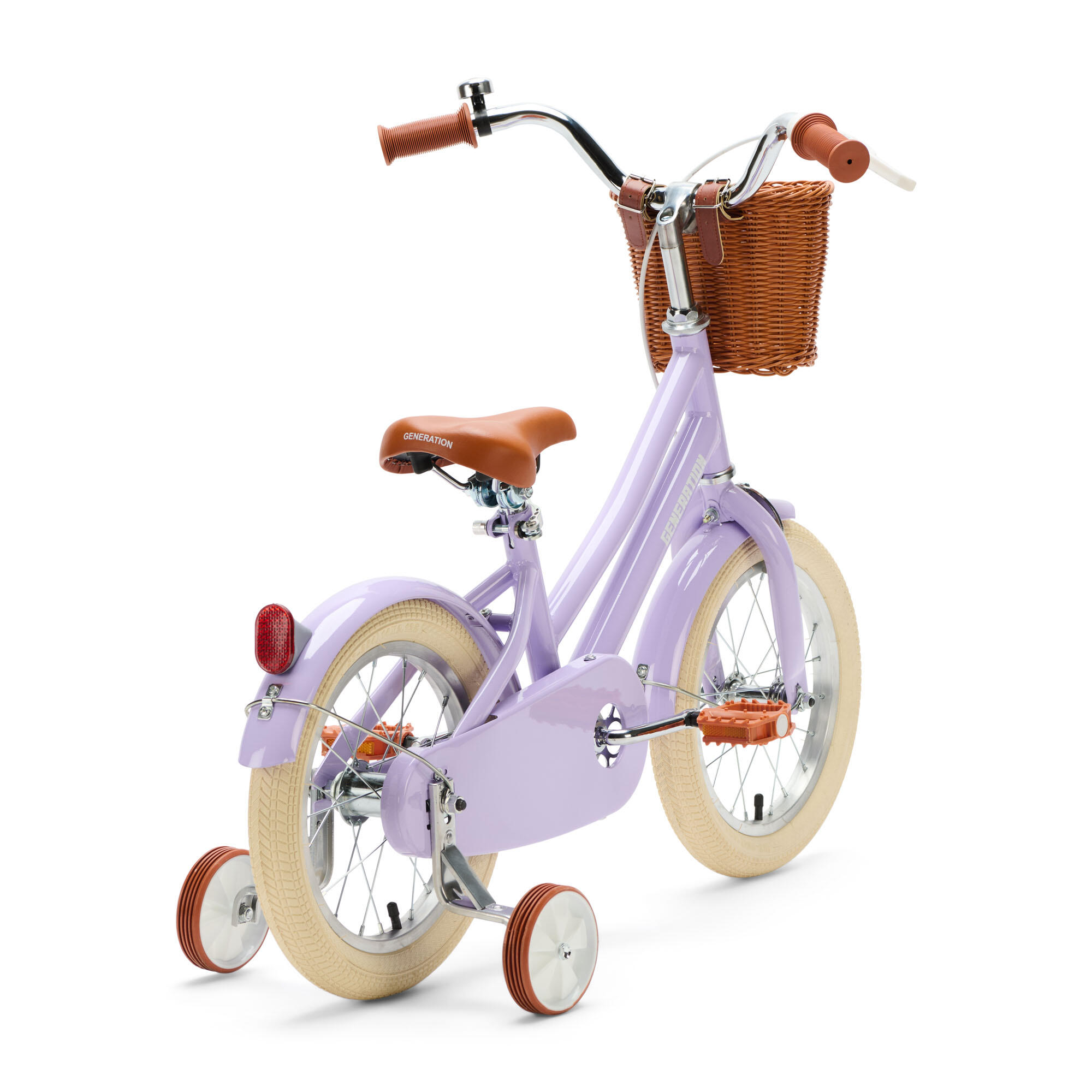 Generation Hip 14 polegadas Lilás – Bicicleta infantil 3/4