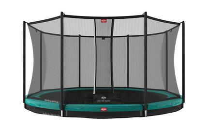 Trampoline Favorit InGround 330 + Filet Séc. Comfort Gris