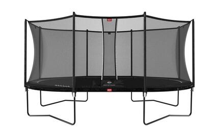 Trampoline Grand Favorit Regular 520 + Filet Séc. Comfort Gris