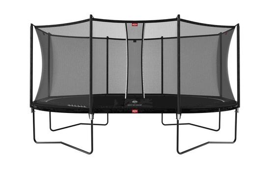 Trampoline Grand Favorit Regular 520 + Filet Séc. Comfort Noir