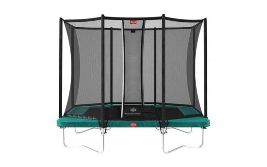 Trampoline Ultim Favorit Regular 280 + Filet Séc. Comfort Vert