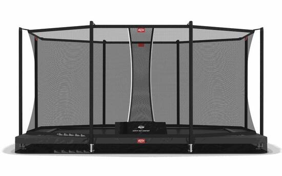 Trampolina Ultim Favorit InGround 410 + Siatka Bezp. Comfort